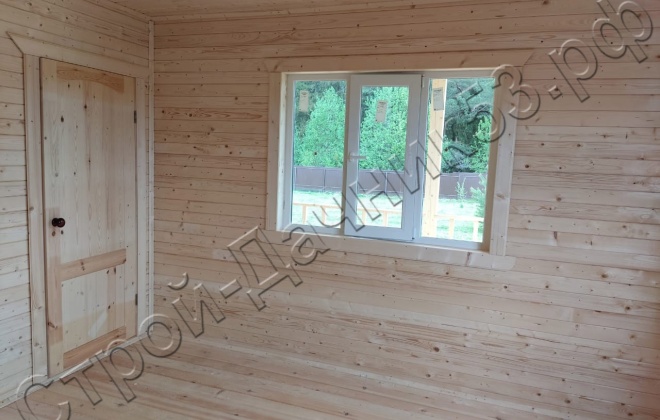 6 Каркасно-щитовой дом проект заказчика 46М², Мо (9)